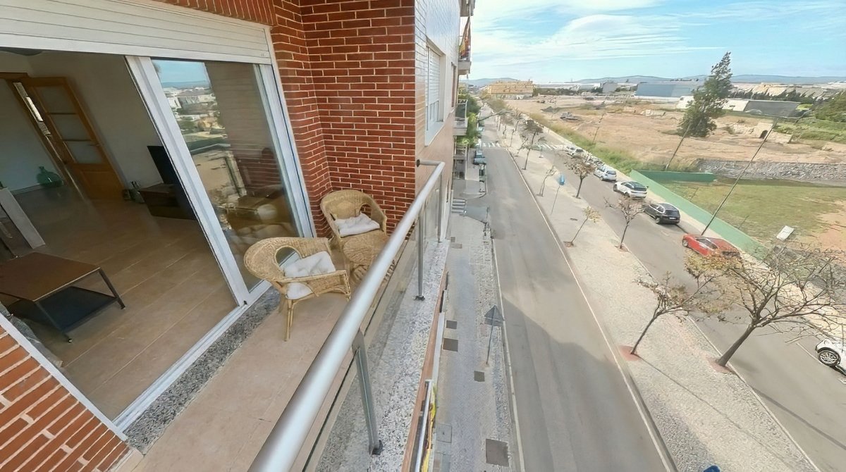 Vista desde balcón en Vinaròs