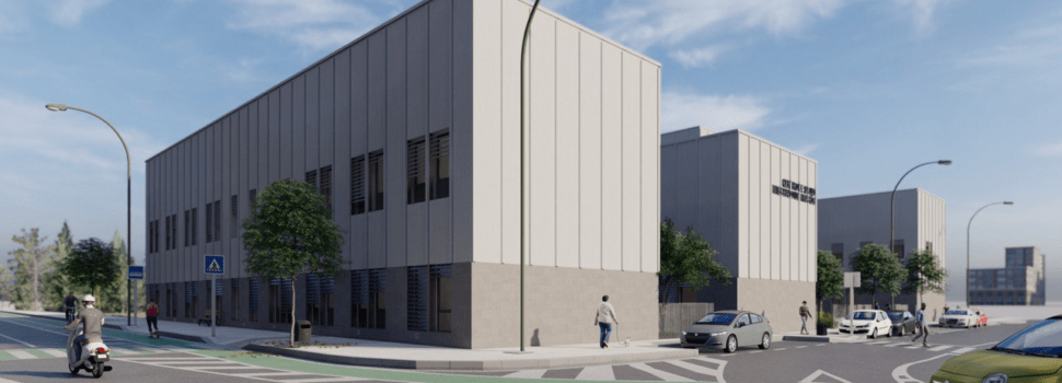 Obras de construcción del nuevo ambulatorio en Vinaròs